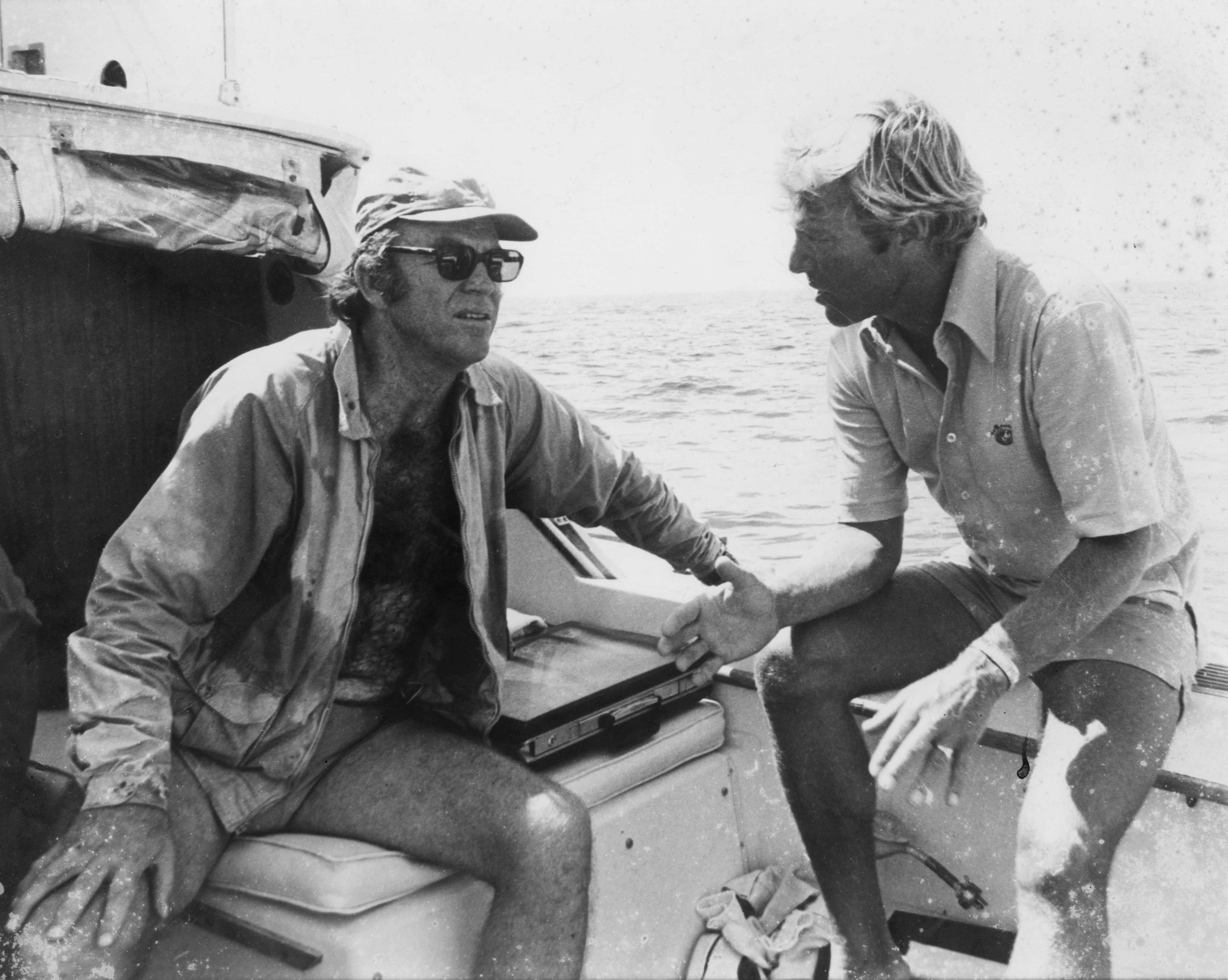 Dad with Robert Redford